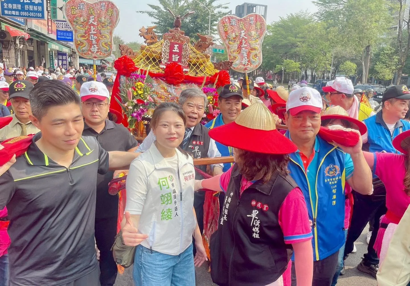 翊綾跟隨媽祖的腳步-旱溪媽祖起駕